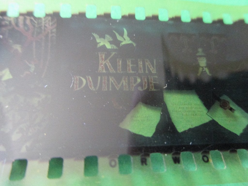 Oud Dia filmpje Klein Duimpje, Verzenden
