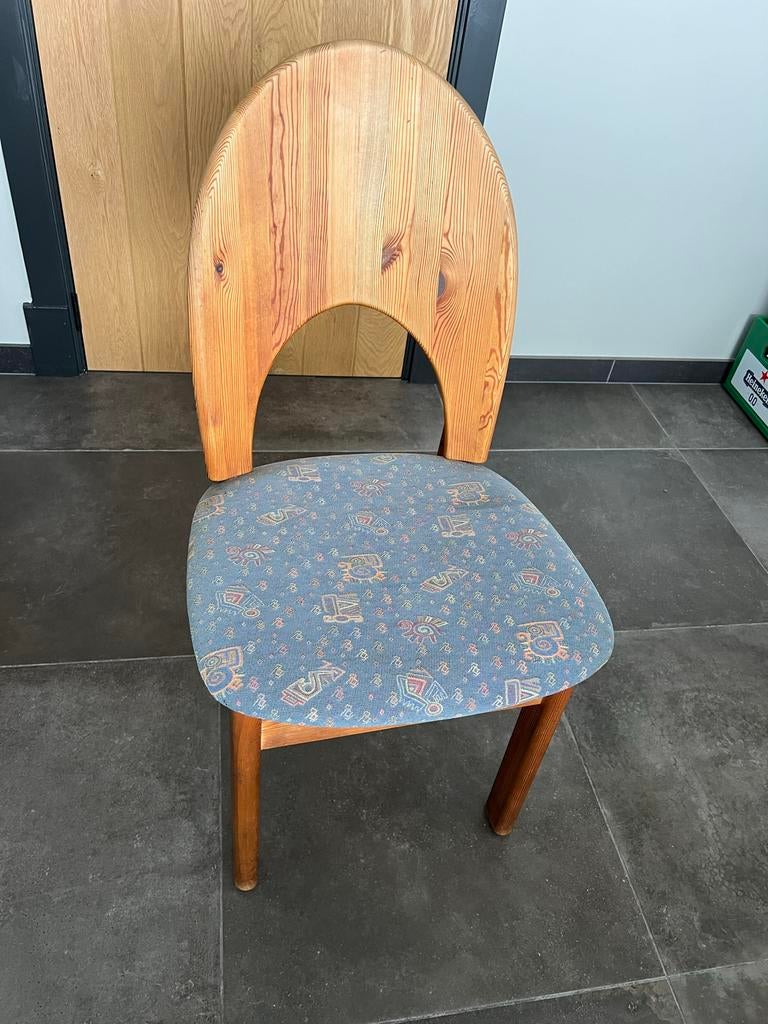 Scandinavische stijl stoelen - Houten eetkamerstoelen, Ophalen, Zo goed als nieuw, Stoel(en)