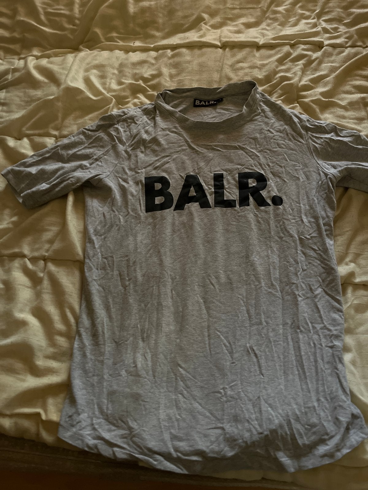 BALR. T-shirt Grijs Maat S, Ophalen of Verzenden, Gedragen, Maat 46 (S) of kleiner, Grijs
