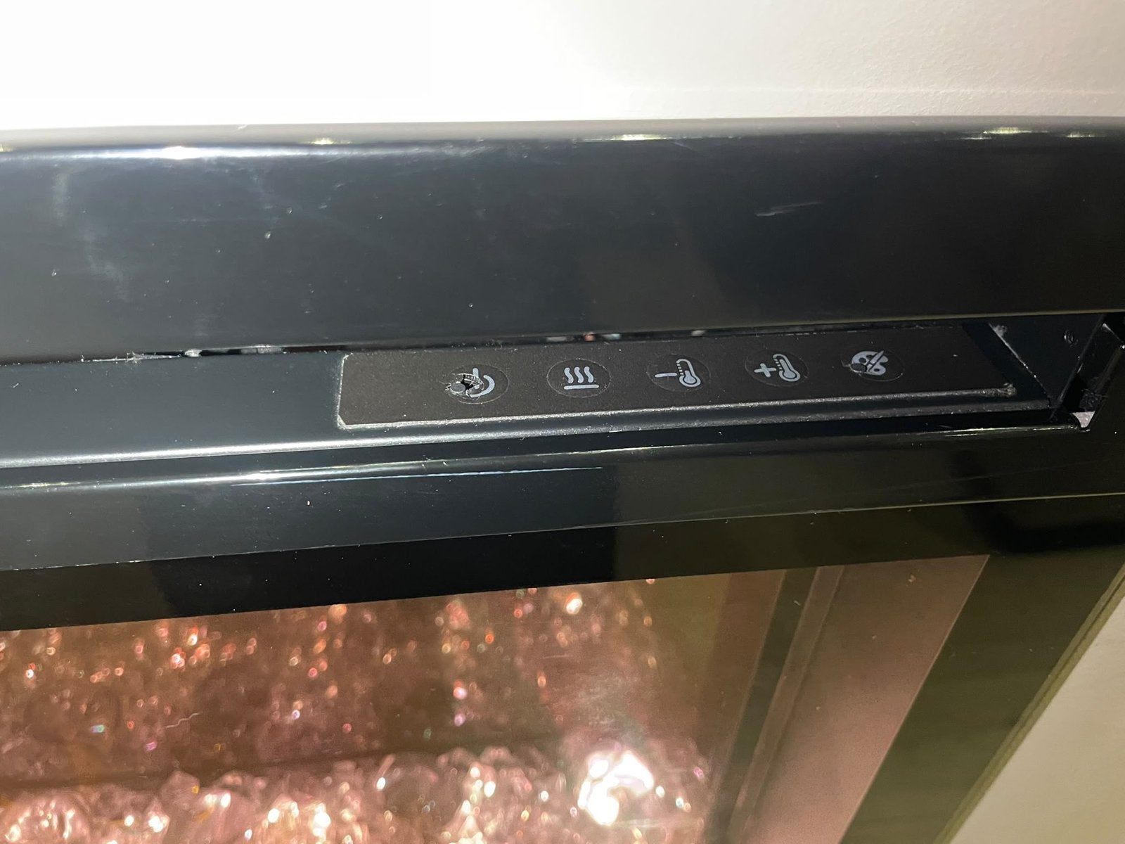 Dimplex elektrische haard met afstandsbediening, Ophalen of Verzenden, Zo goed als nieuw, Inbouwhaard, Elektrische haard