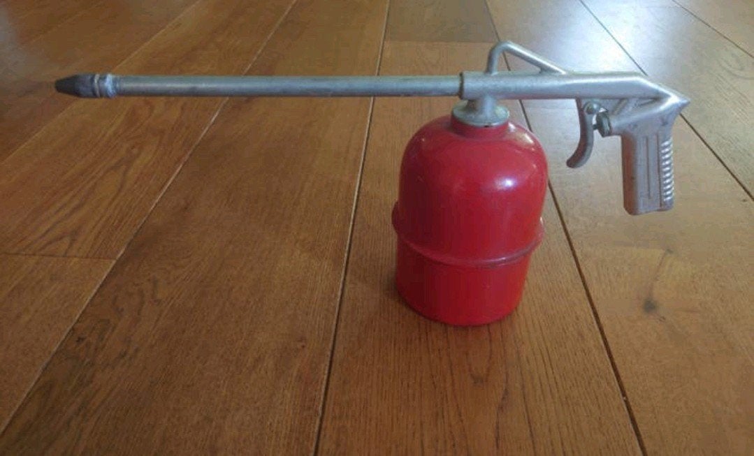 Compressor pistool voor zandstralen, Doe-het-zelf en Verbouw, Ophalen of Verzenden, Zo goed als nieuw