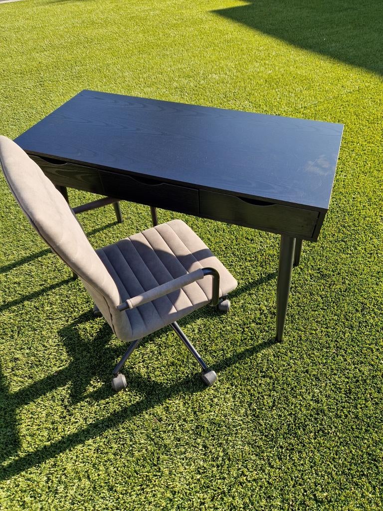 Bureau + stoel set leenbakker (Montijo + Kyan) – goede staat, Huis en Inrichting, Bureaus, Ophalen