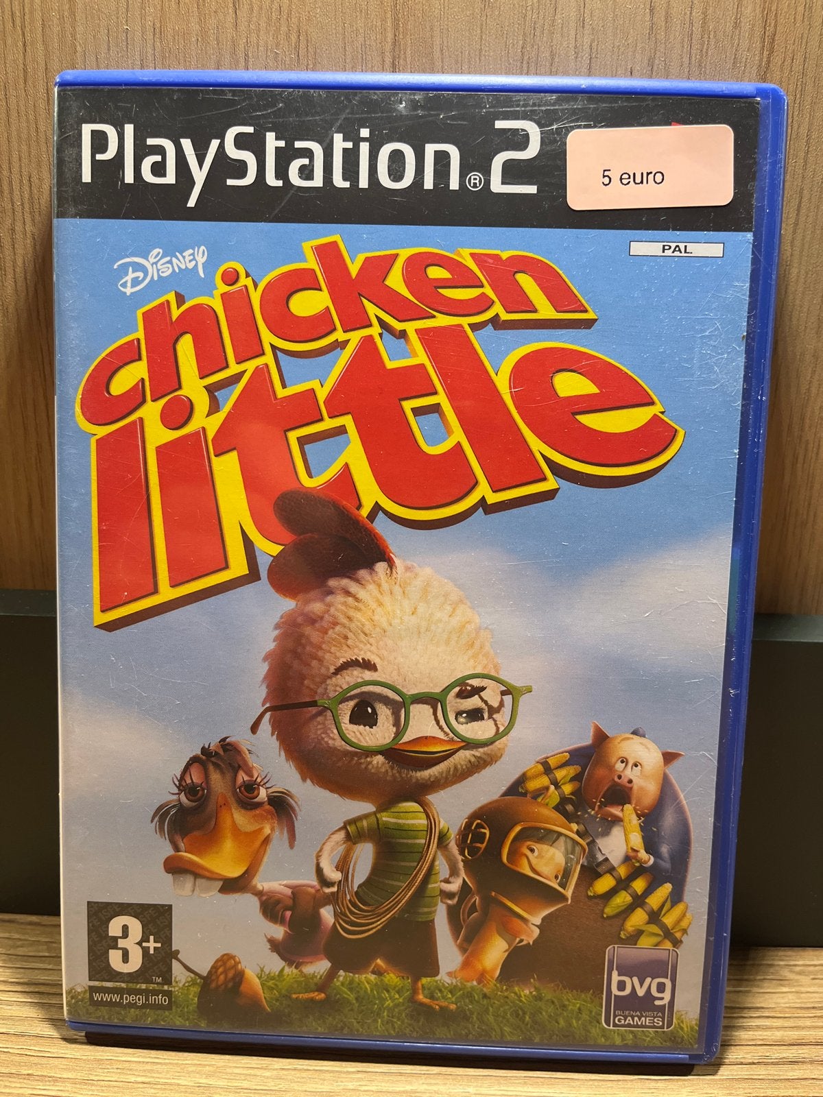 Disney Chicken Little - PlayStation 2 (PS2) Spel, Avontuur en Actie, 1 speler, Ophalen of Verzenden, Zo goed als nieuw