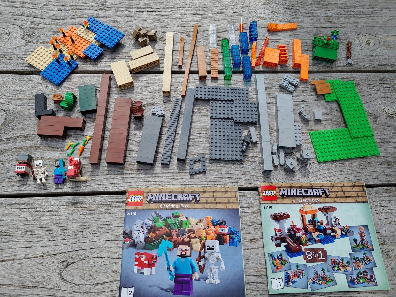 lego Minecraft (4 sets! oa 21240 / 21123 / 21116), Inclusief extra onderdelen, Minecraft, Lego, Ophalen of Verzenden
