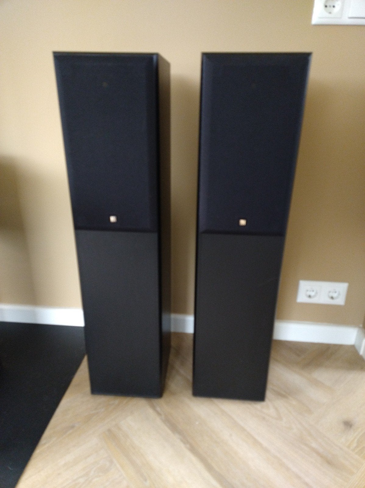 KEF Cresta 20 Vloerstaande Luidsprekers - Zwart, Audio, Tv en Foto, Luidsprekers, Ophalen, Vloerstaande luidspreker, Gebruikt