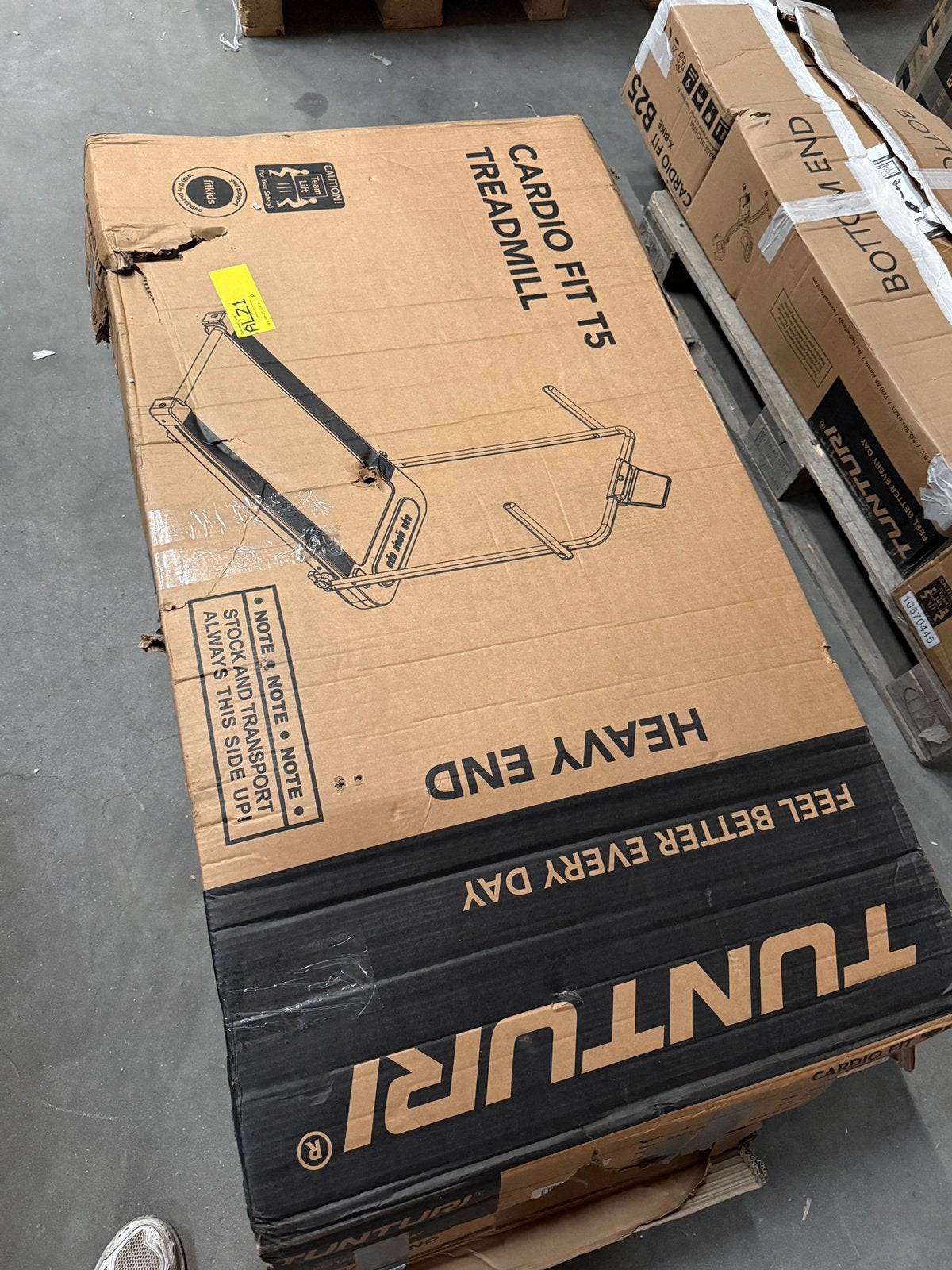Tunturi T5 loopband, Sport en Fitness, Ophalen, Zo goed als nieuw