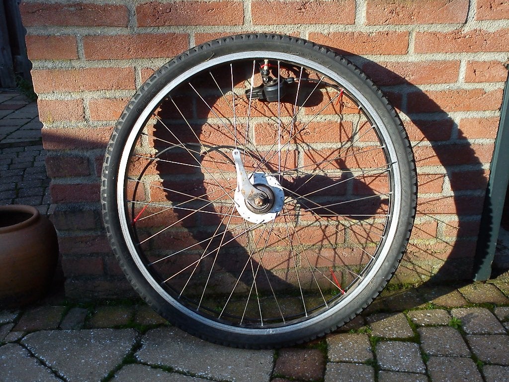 giant hybrid electrisch fiets voorwiel, Frame, Gebruikt, Ophalen, Overige merken