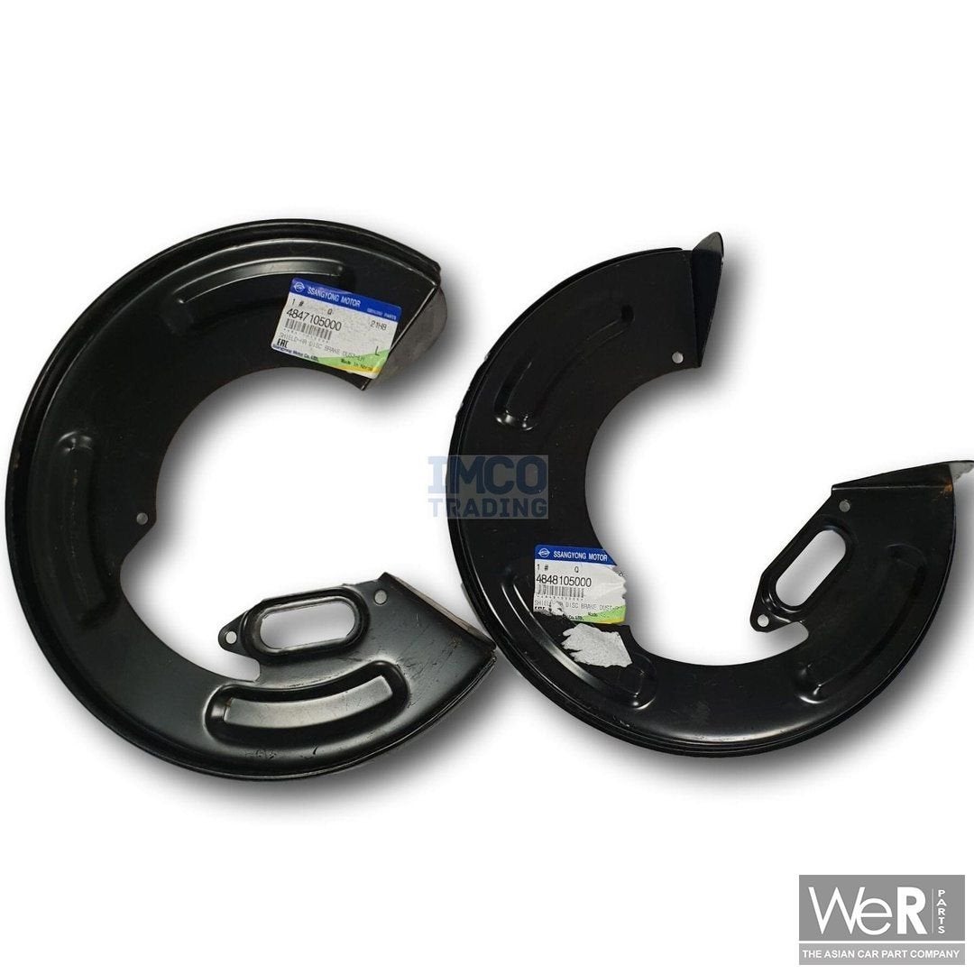Remankerplaten/stofplaten achter set – SsangYong met starre, KGM Europe GmbH, Ophalen of Verzenden, Info@smotor.com, Ssangyong