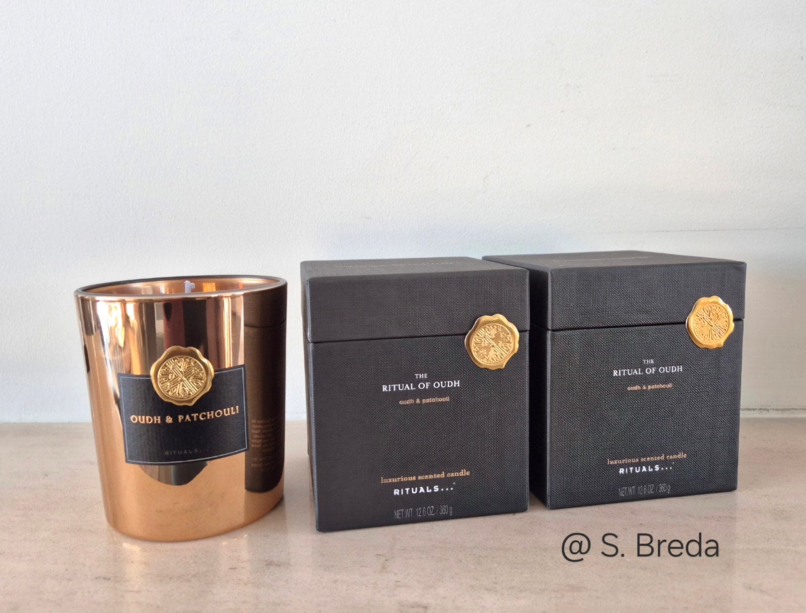 Rituals Geurkaars | Oudh | 360 gram kaars (nog 1), Ophalen of Verzenden, Nieuw, Kaars, Rituals
