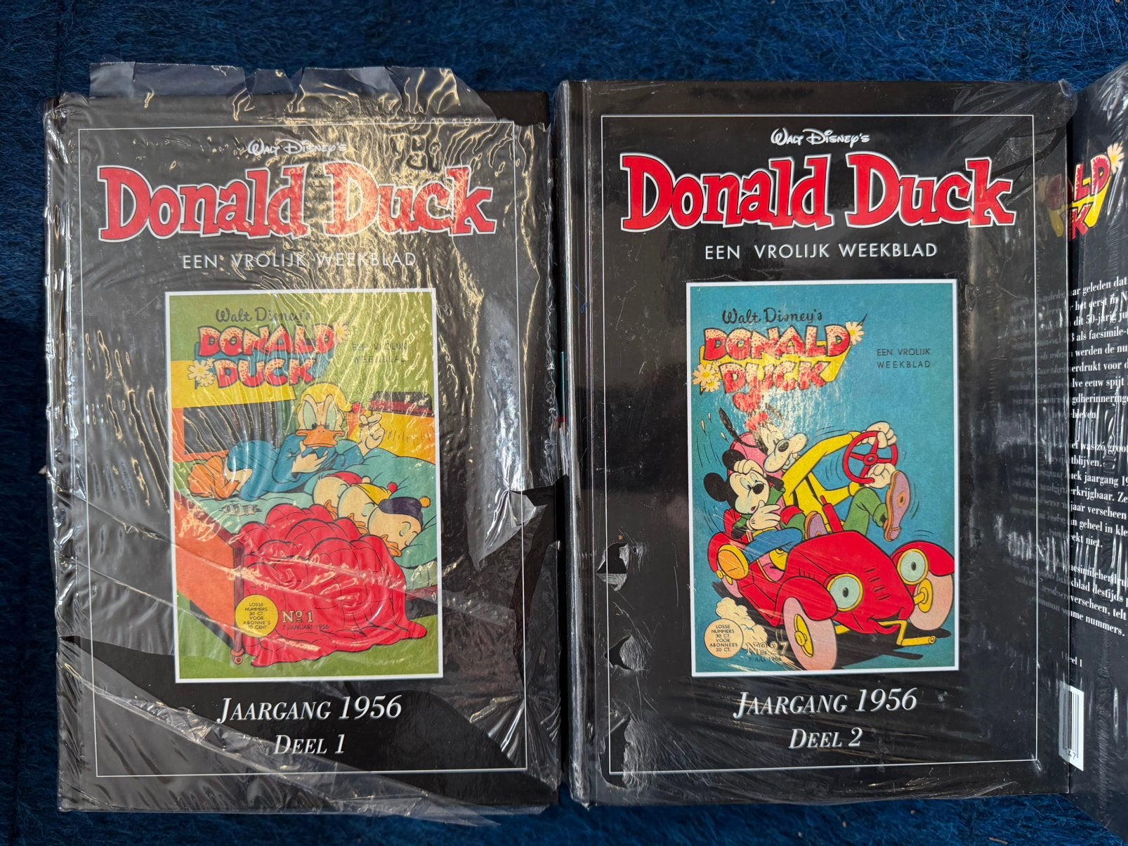 Donald Duck Facsimile Jaargang 1956 Deel 1 & 2 Nieuw Sealed