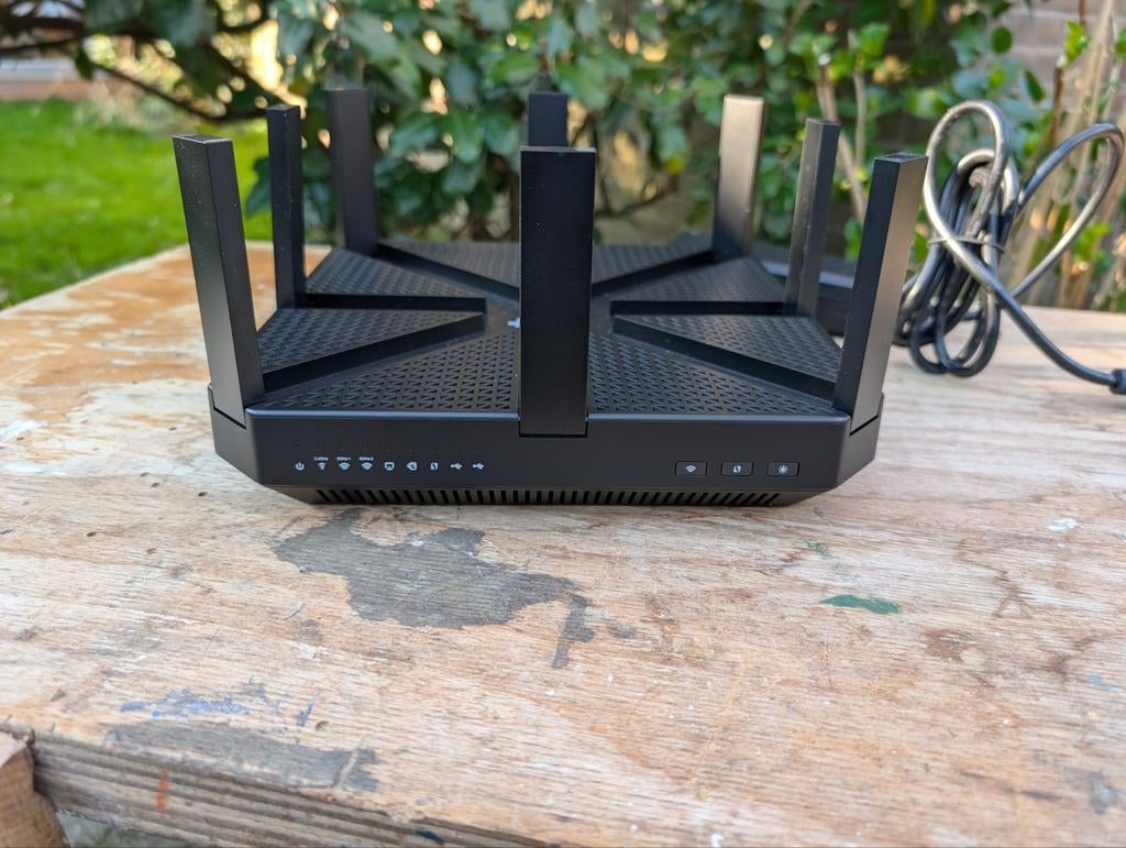TP-Link Archer C5400 Tri-Band Gigabit Router, Computers en Software, Routers en Modems, Zo goed als nieuw, Router, Ophalen of Verzenden