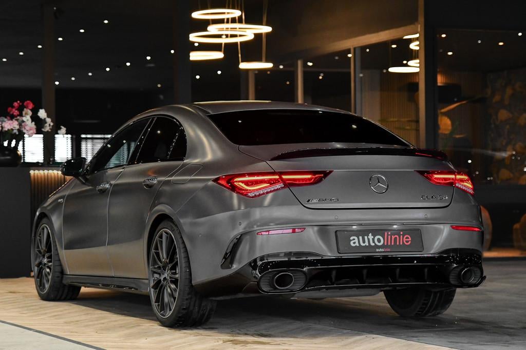 Mercedes-Benz CLA-klasse AMG 35 4MATIC Aero. Schaal, Perf St, Automaat, CLA, 1490 kg, 4 cilinders