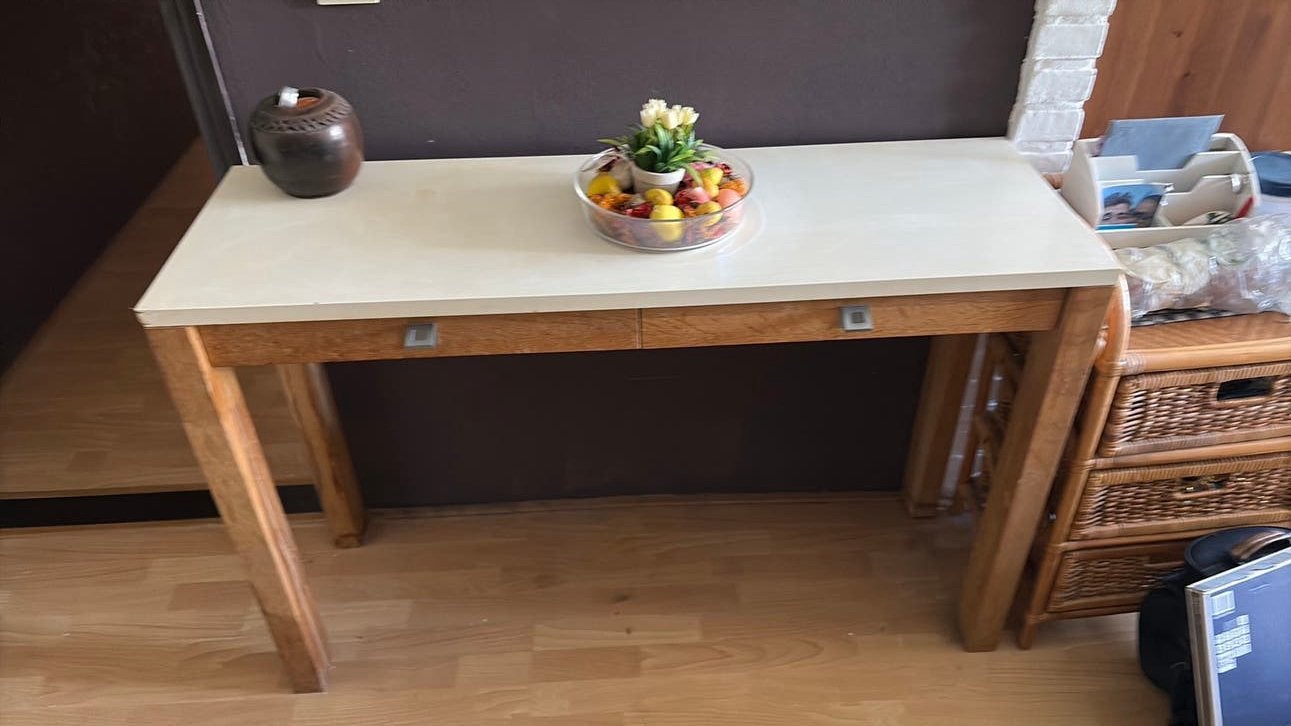 Sidetable Moet weg, Ophalen of Verzenden, Zo goed als nieuw, Minder dan 150 cm, Minder dan 100 cm