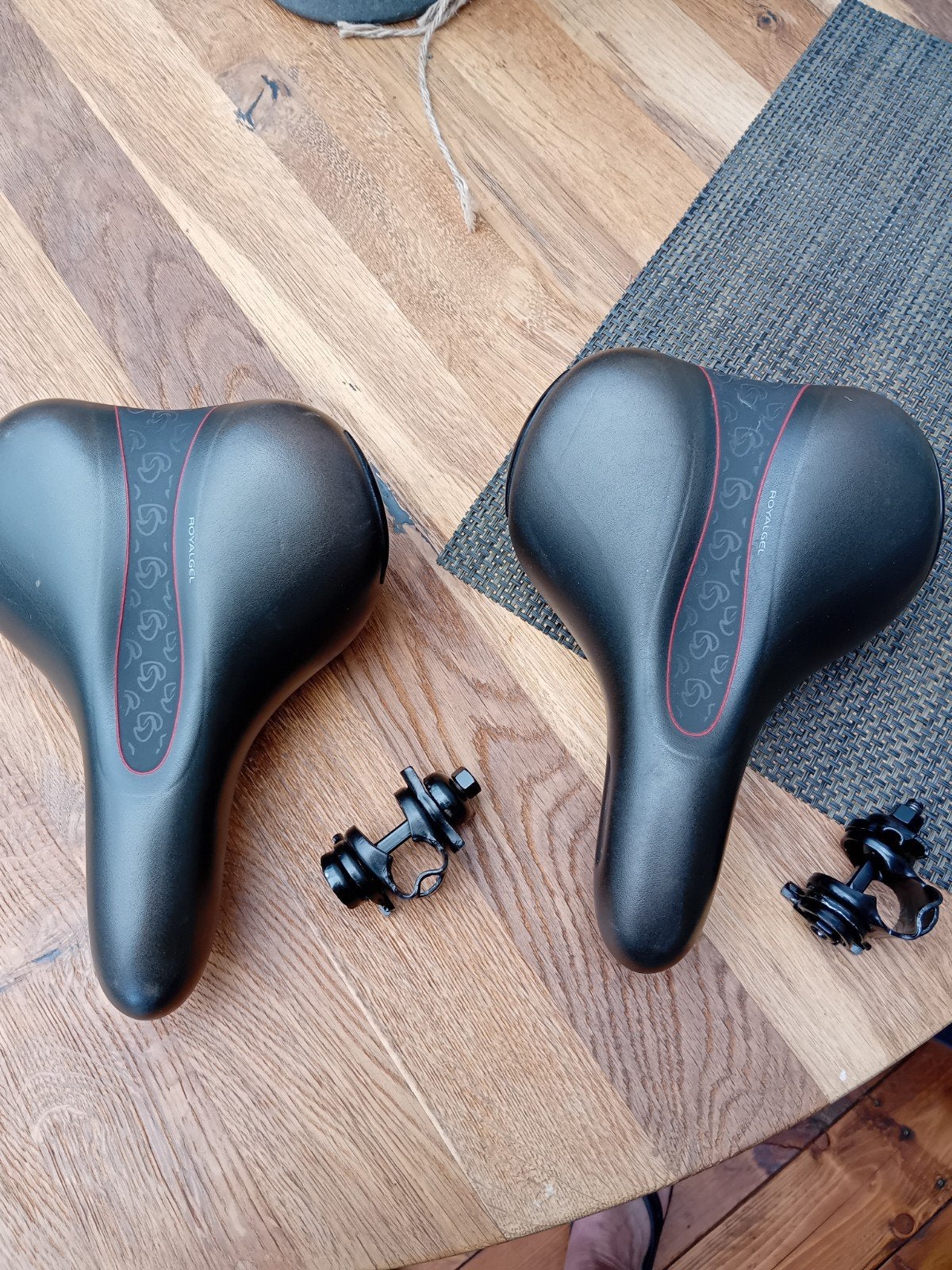 fietszadels., Ophalen