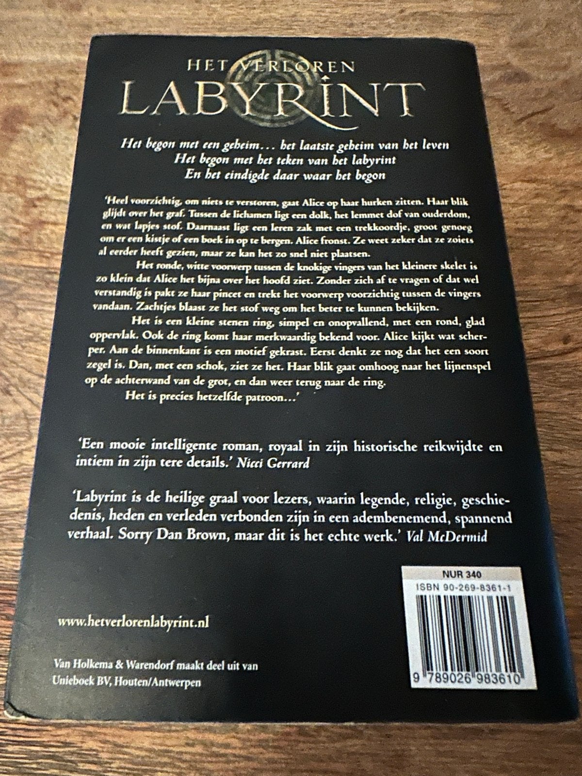Het Verloren Labyrint - Kate Mosse (thriller), Ophalen of Verzenden, Gelezen, Nederland
