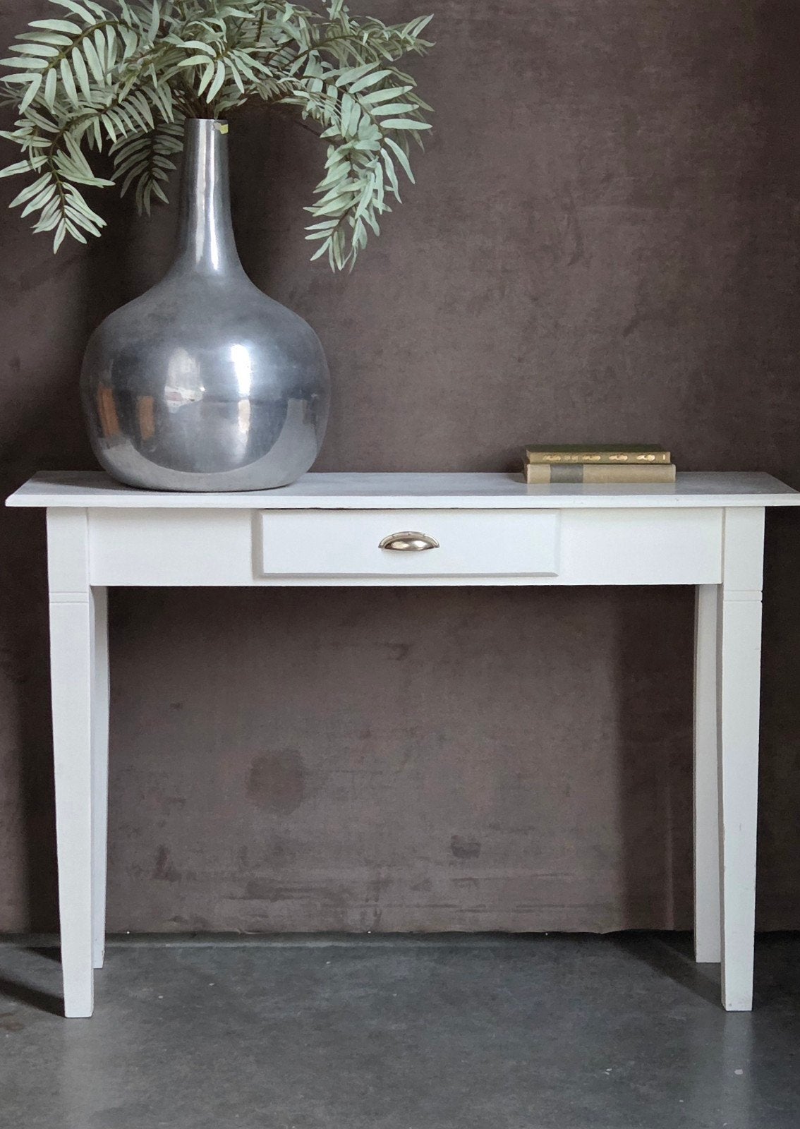 wit sidetable haltafel buro burootje werkplek !, Ophalen