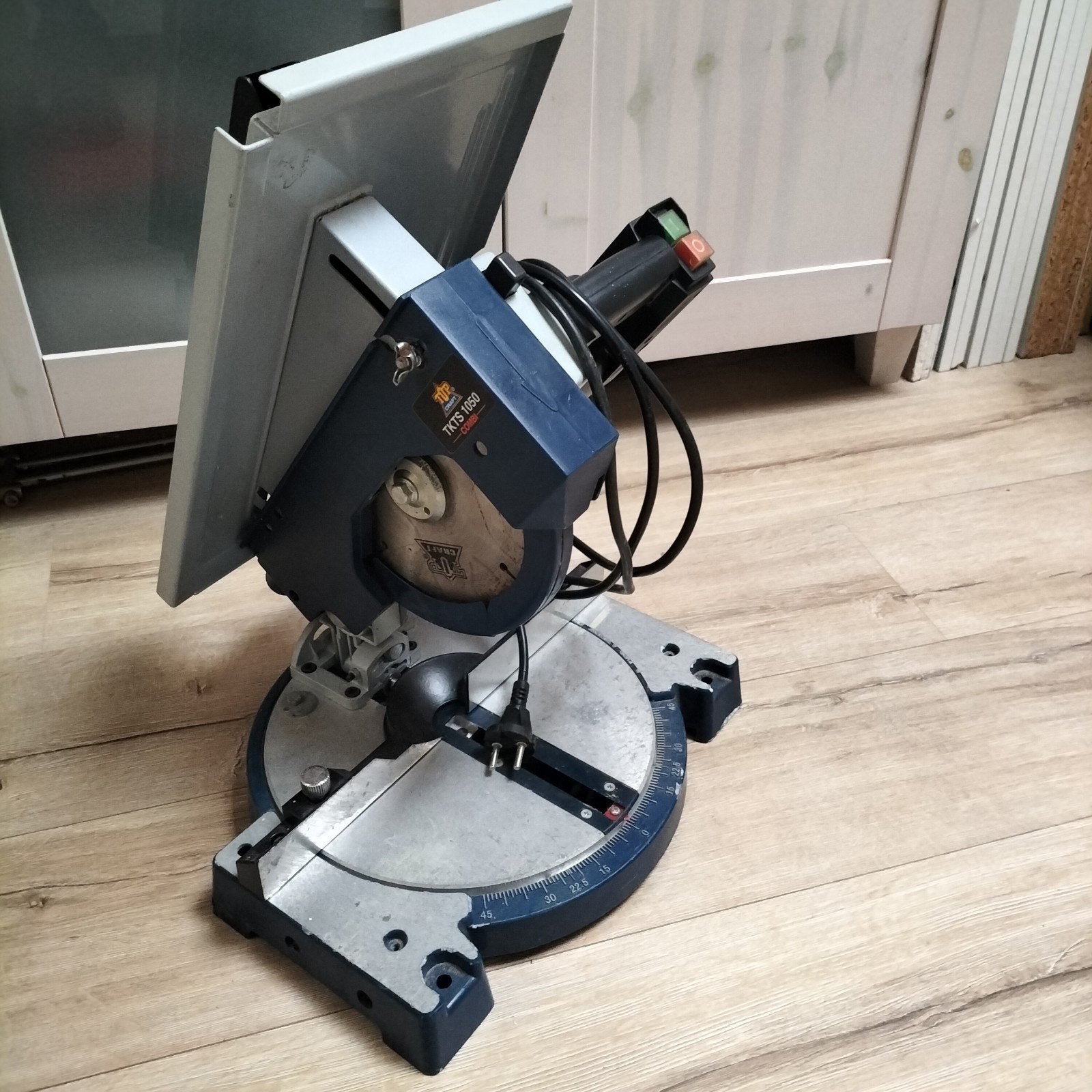 Duo-zaag Topcraft, Doe-het-zelf en Verbouw, Ophalen of Verzenden, 1200 watt of meer, Cirkelzaag, 30 tot 70 mm