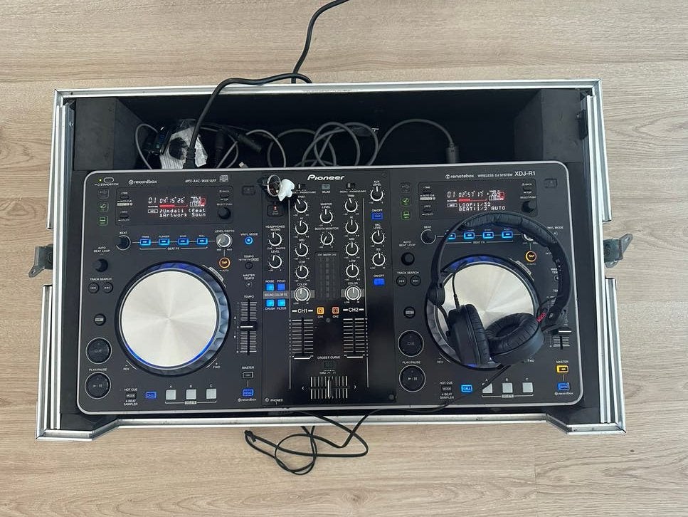 Pioneer XDJ-R1 DJ-set met flightcase, Ophalen, Gebruikt, Dj-set, Pioneer