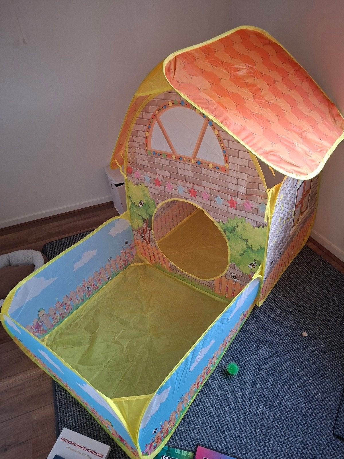 Speelhuisje met ballenbak voor kinderen, Ophalen of Verzenden, Gebruikt, Overige typen