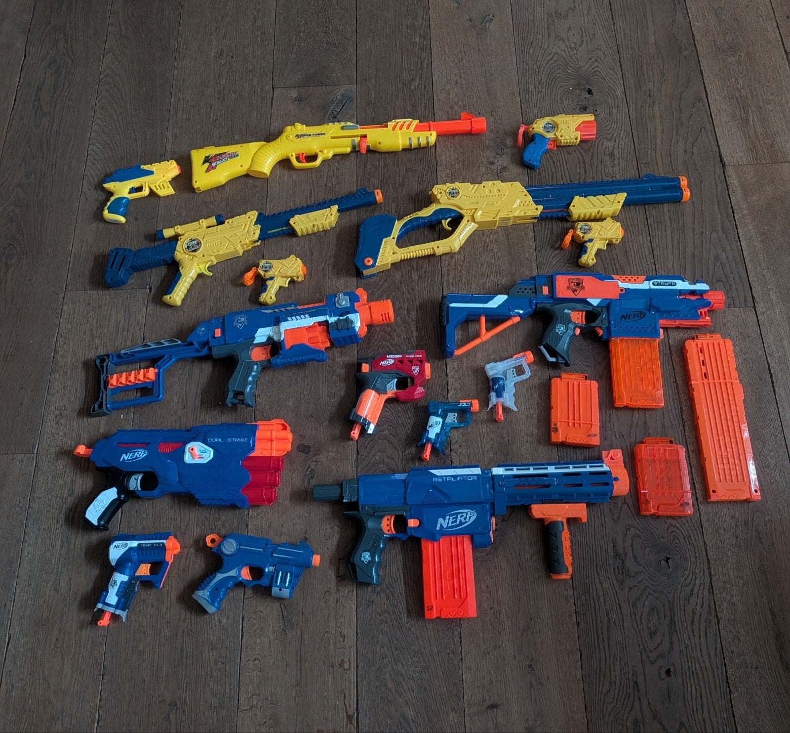 Nerf N-strike elite en X-shot, Ophalen of Verzenden, Gebruikt