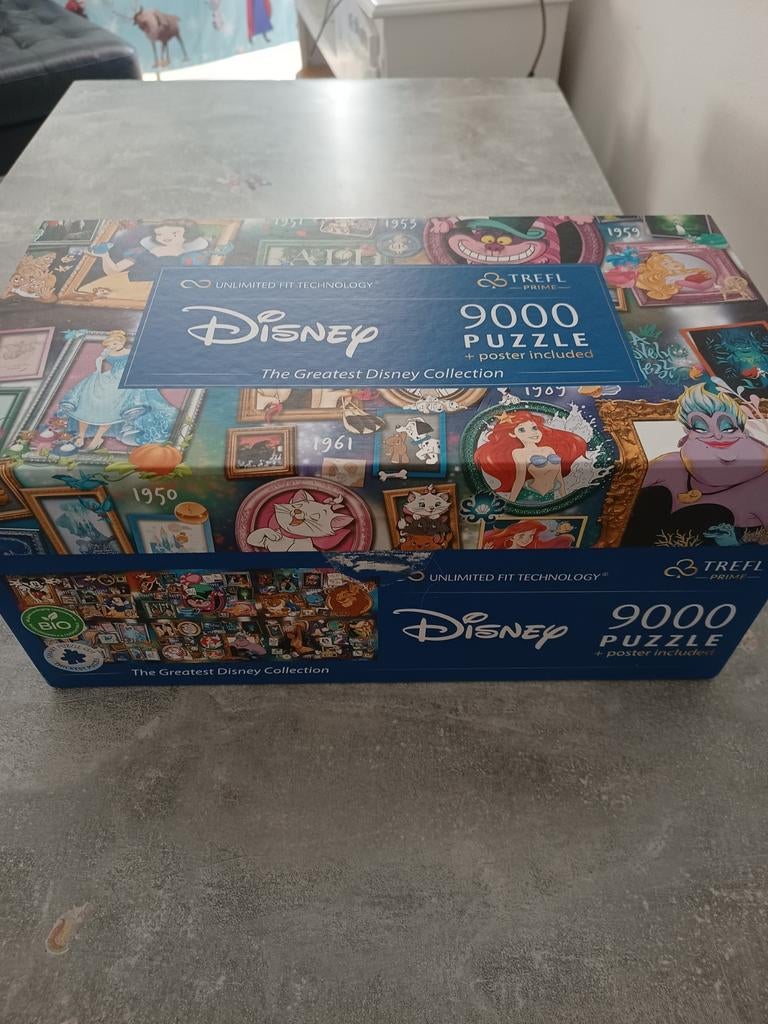 Disney puzzle 9000 stukjes nieuw in doos, Ophalen of Verzenden, Nieuw