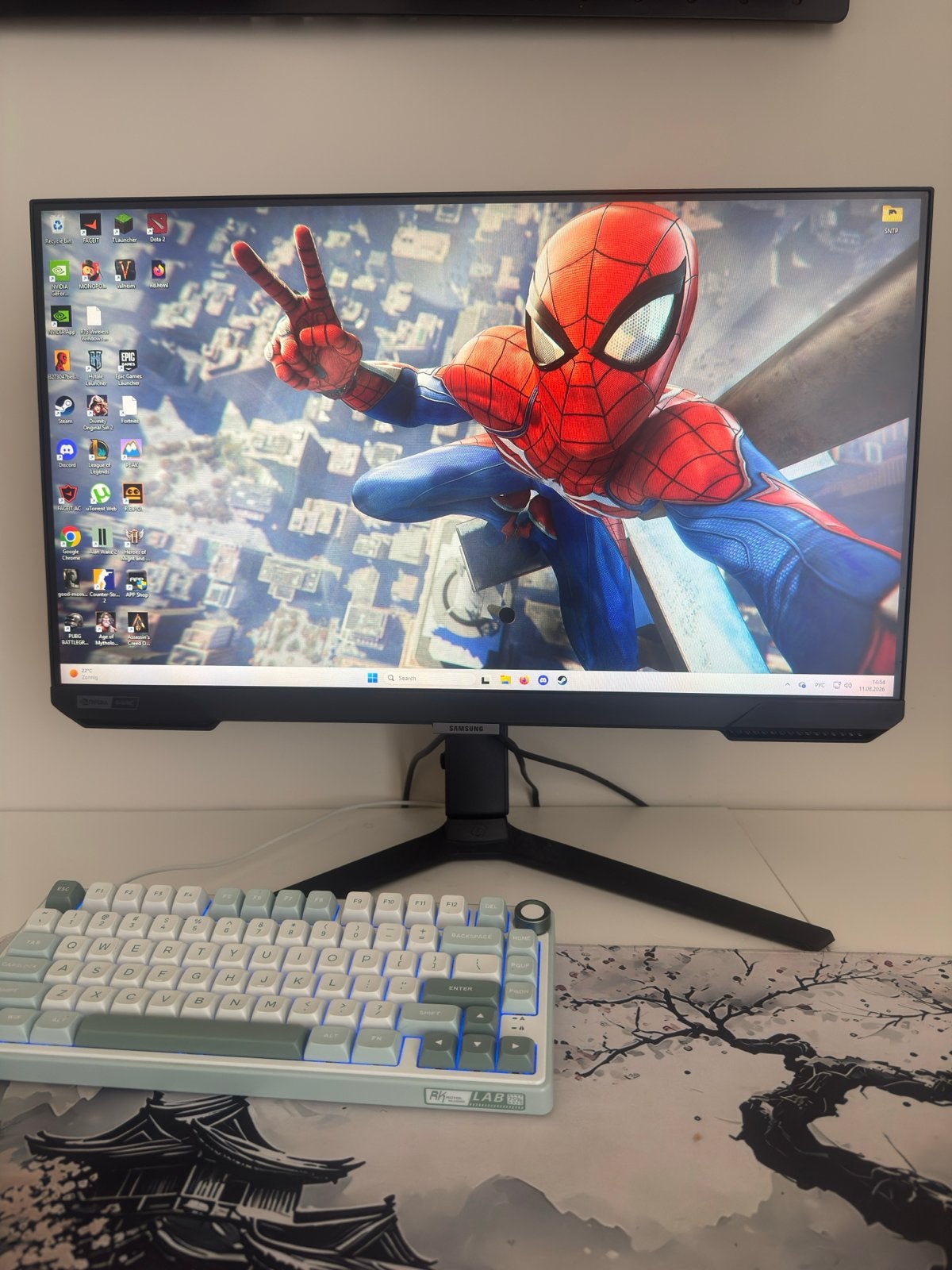 Samsung Odyssey G4 25 inch 240Hz Gaming Monitor, Computers en Software, Monitoren, IPS, In hoogte verstelbaar, Full HD, Zo goed als nieuw