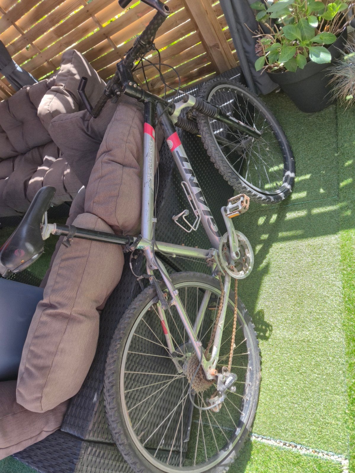 Giant Terrago Mountainbike - opknap fiets, Fietsen en Brommers, Ophalen, Gebruikt, Hardtail, 49 tot 53 cm
