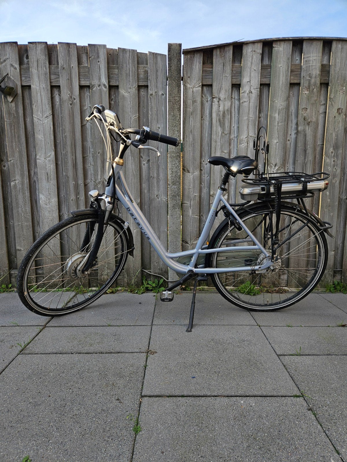 elektrische fiets Batavus met los voorspatbord, Ophalen, Gebruikt, Batavus