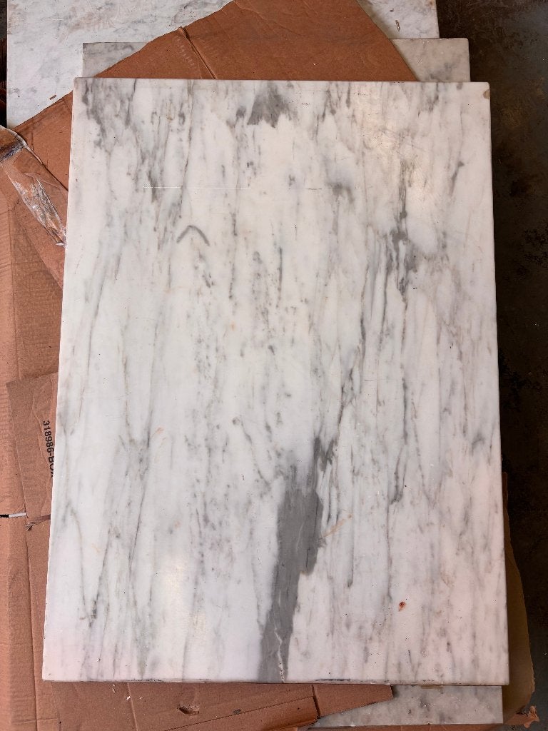 marmer tafelblad 6x, Ophalen, 60 cm of meer, Gebruikt, 60 cm of meer