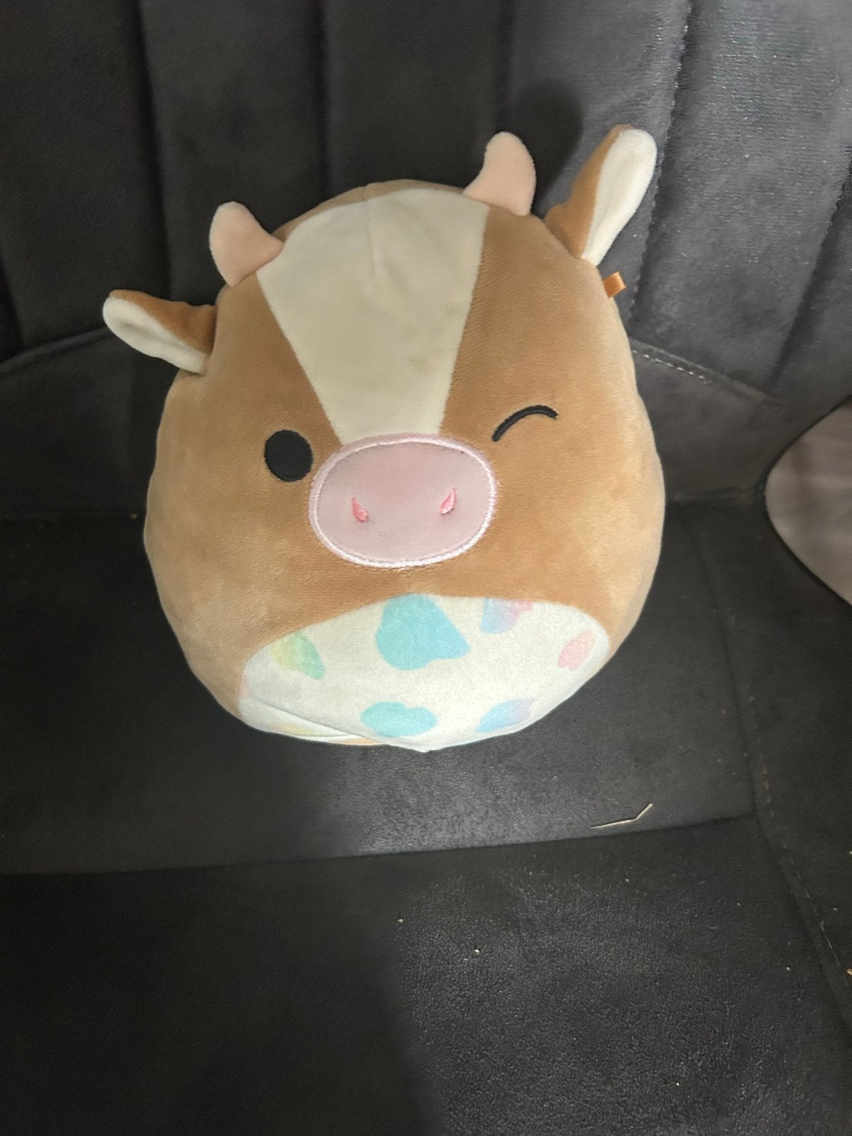 Squishmallow Koe - Super Zacht Knuffeldier, Ophalen of Verzenden, Middelgroot (20 tot 80 cm), Met label, Zo goed als nieuw