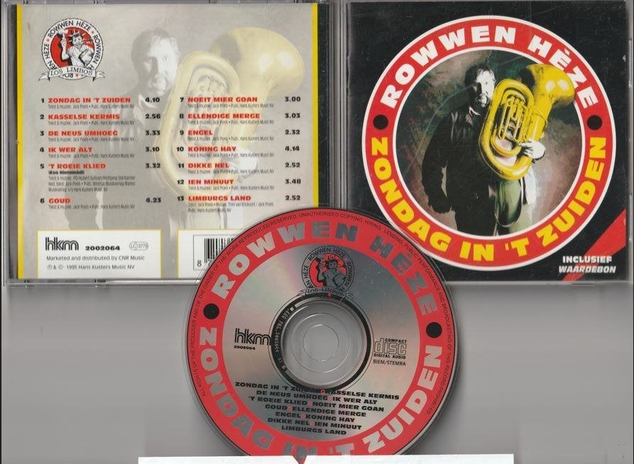 Rowwen Hèze - Zondag in 't Zuiden, Cd's en Dvd's, Ophalen of Verzenden, Gebruikt, Pop