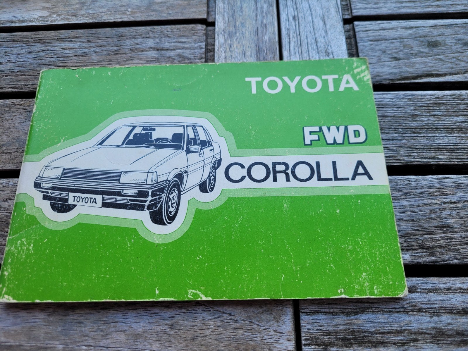 Instructieboekje Toyota Corolla FWD 1983, Ophalen of Verzenden