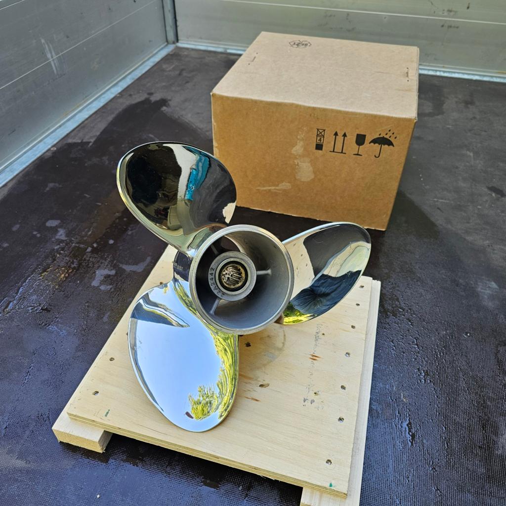Propeller 17 Pitch Mercruiser RVS Schroef 14¼17P, Ophalen of Verzenden, Motor en Techniek