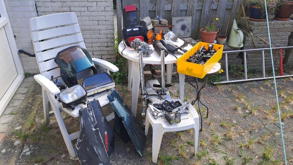 Honda CX650E eurosport CX500E, onderdelen., Motoren, Ophalen, Gebruikt
