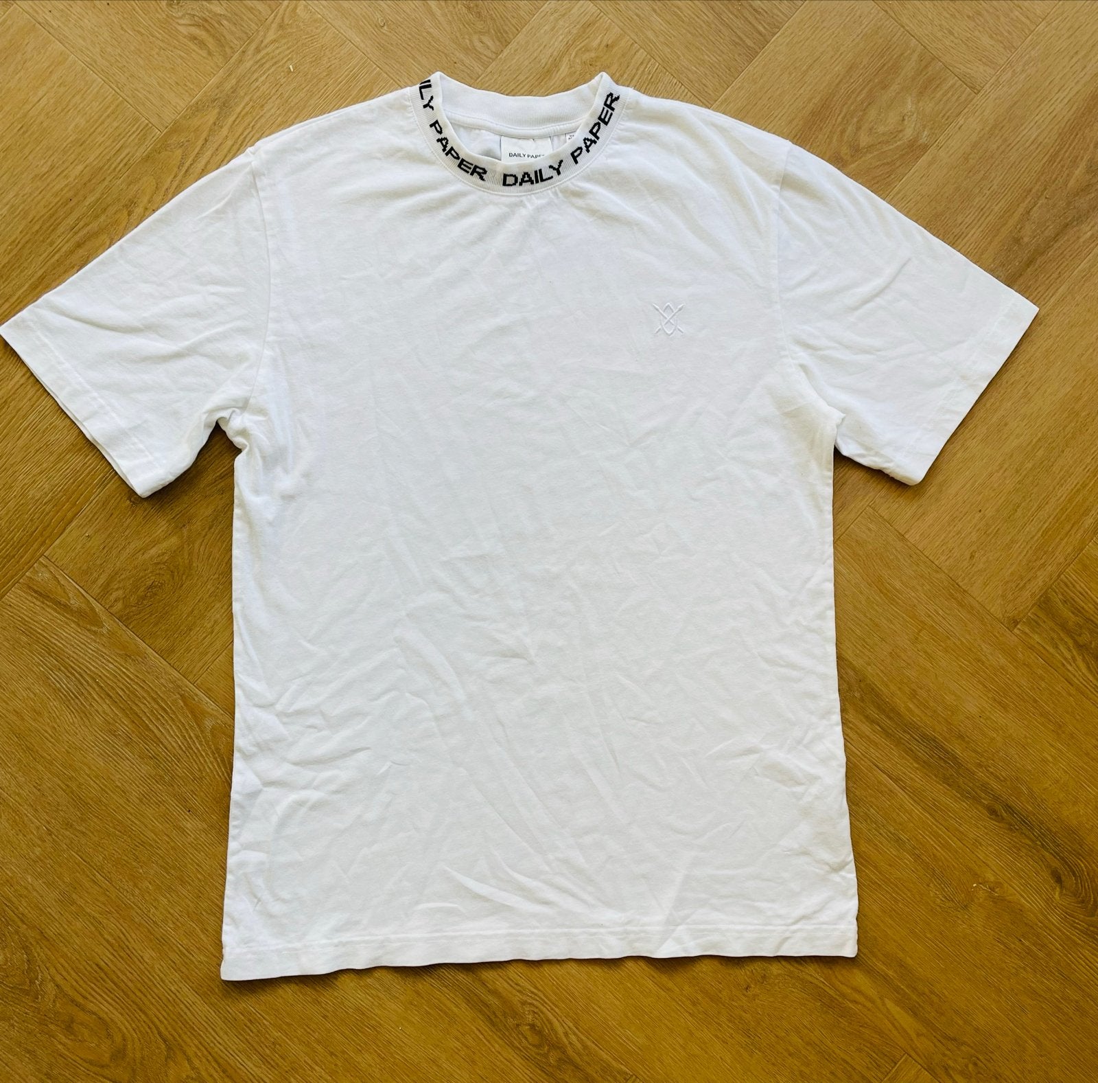 Daily Paper T-shirt wit maat S, Verzenden, Zo goed als nieuw, Maat 46 (S) of kleiner, Wit