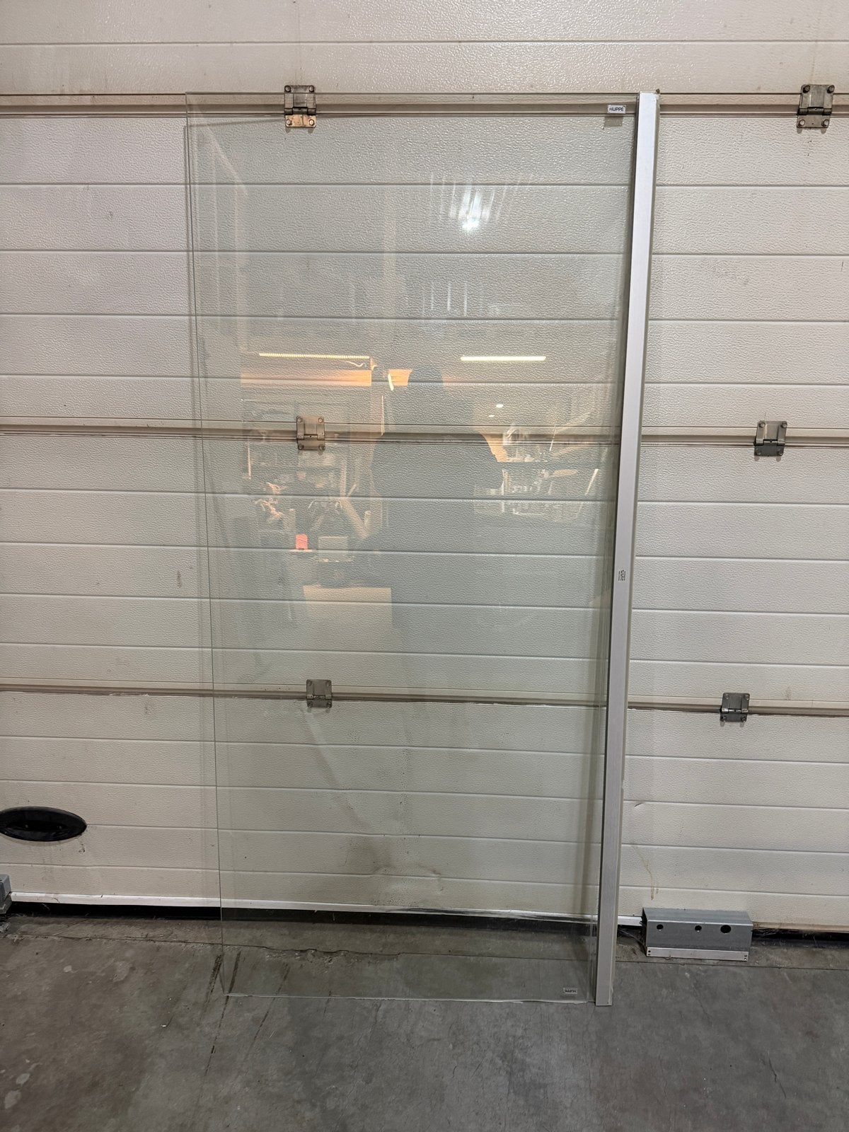 Hüppe Inloopdouchewand 90x200 cm, Doe-het-zelf en Verbouw, Ophalen, Gebruikt, Glas, Douche