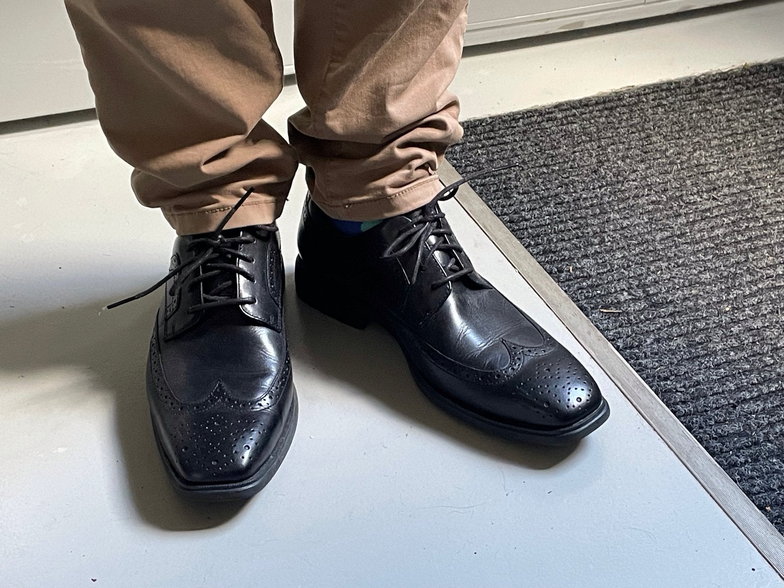 Rockport Herenschoenen Maat 42 - Slechts 2x Gedragen, Kleding | Heren, Ophalen of Verzenden, Zo goed als nieuw, Zwart, Veterschoenen