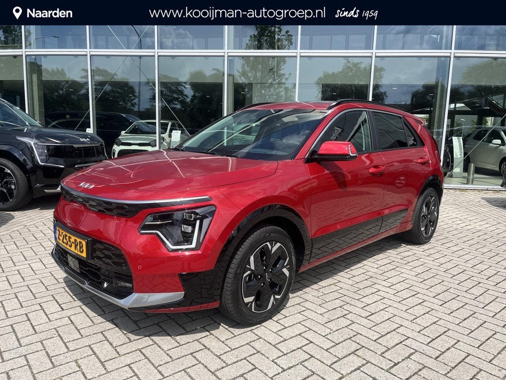 Kia Niro EV DynamicPlusLine 64.8 kWh | stoel/stuur verwarmin, Auto's, Gebruikt, 750 kg, 1657 kg, Origineel Nederlands