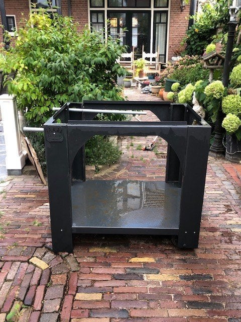 onderstel clementi pizzaoven, Ophalen
