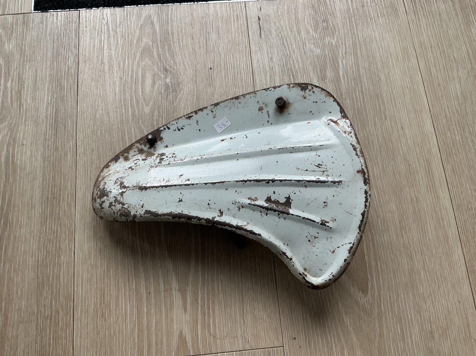 ZEER OUDE MOTOR ZIJ SCHERM FRAME PLAAT VOLGENS MIJ ITA ?, Fietsen en Brommers, Ophalen of Verzenden, Gebruikt, Frame, Batavus