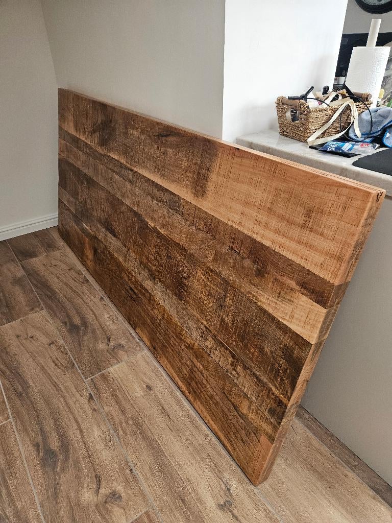 Nieuw Tafelblad mango. 210x100, Huis en Inrichting, Tafels | Eettafels, Rechthoekig, Overige houtsoorten, Nieuw, 200 cm of meer