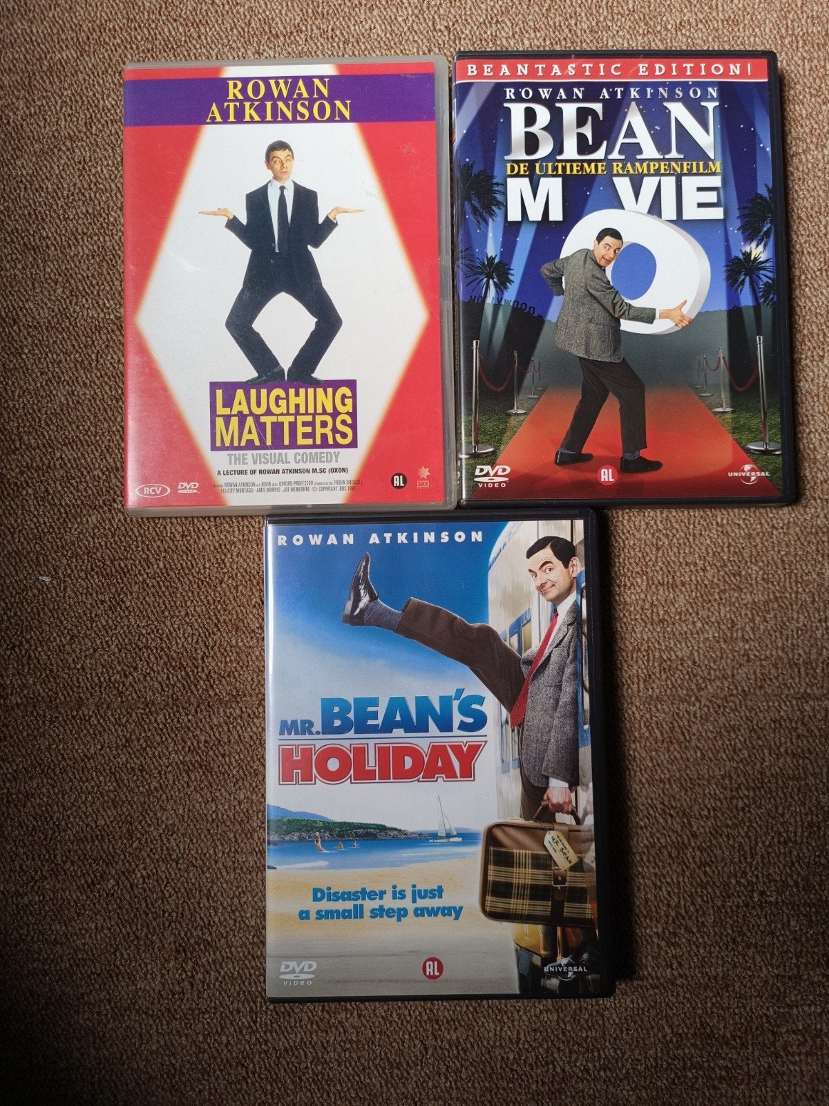 Rowan Atkinson: Mr. Bean Films & Laughing Matte, Alle leeftijden, Ophalen of Verzenden, Gebruikt, Overige genres