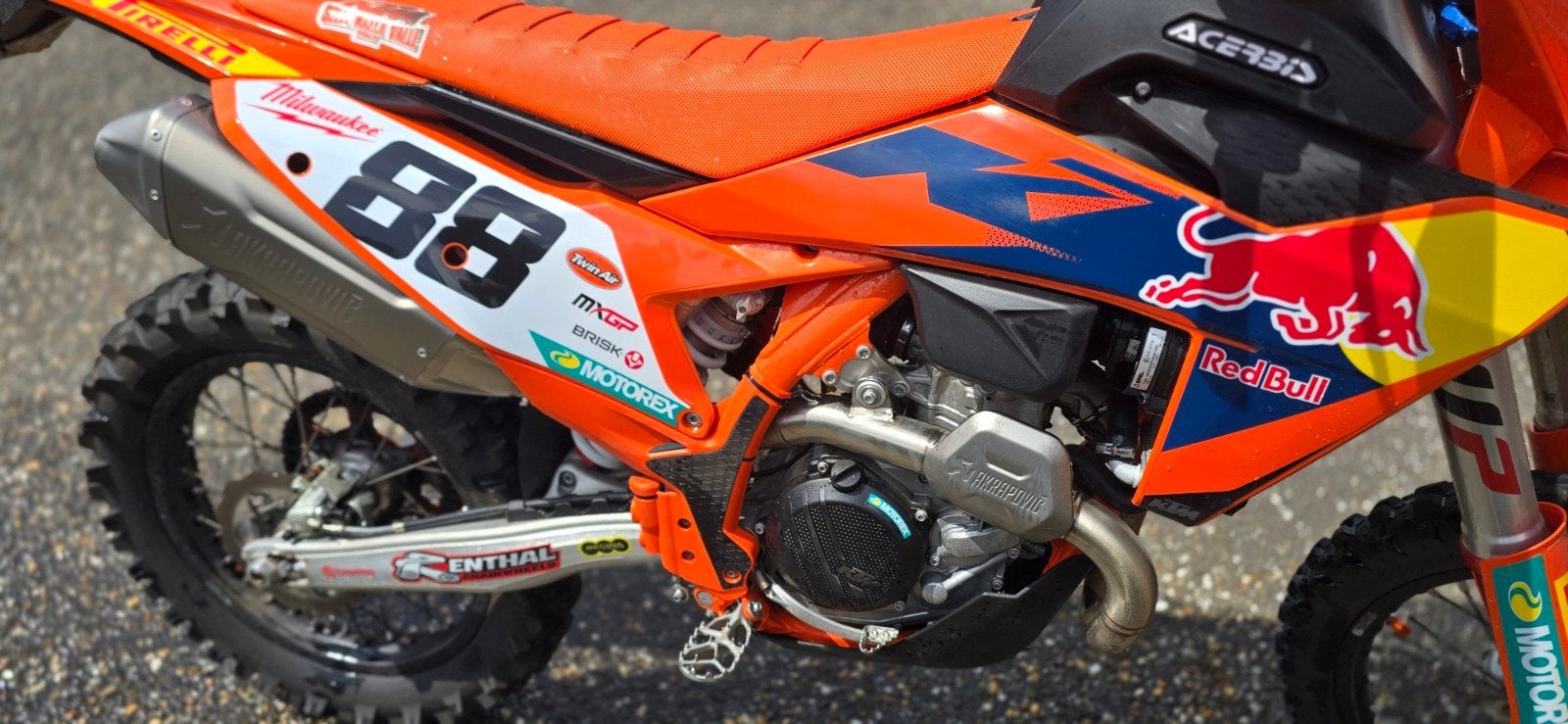 KTM 500 EXC-F SIX DAYS 2024 | Full Option | Akrapovic, Particulier, Enduro