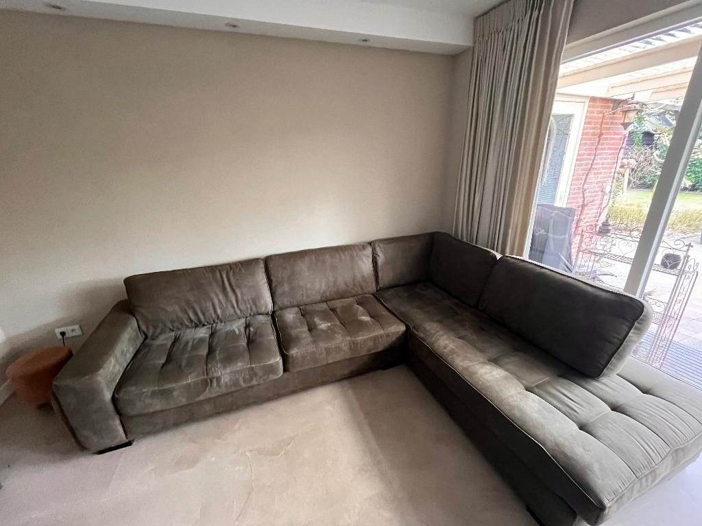 Hoekbank, Huis en Inrichting, Banken | Bankstellen, Ophalen, Overige materialen, 250 tot 300 cm, Hoekbank