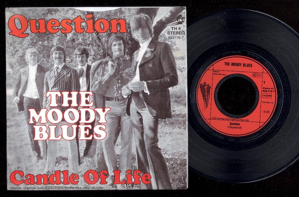 The Moody Blues VINYL SINGLE Question - NIEUW !, Verzenden, 7 inch, Fotohoes, Pop