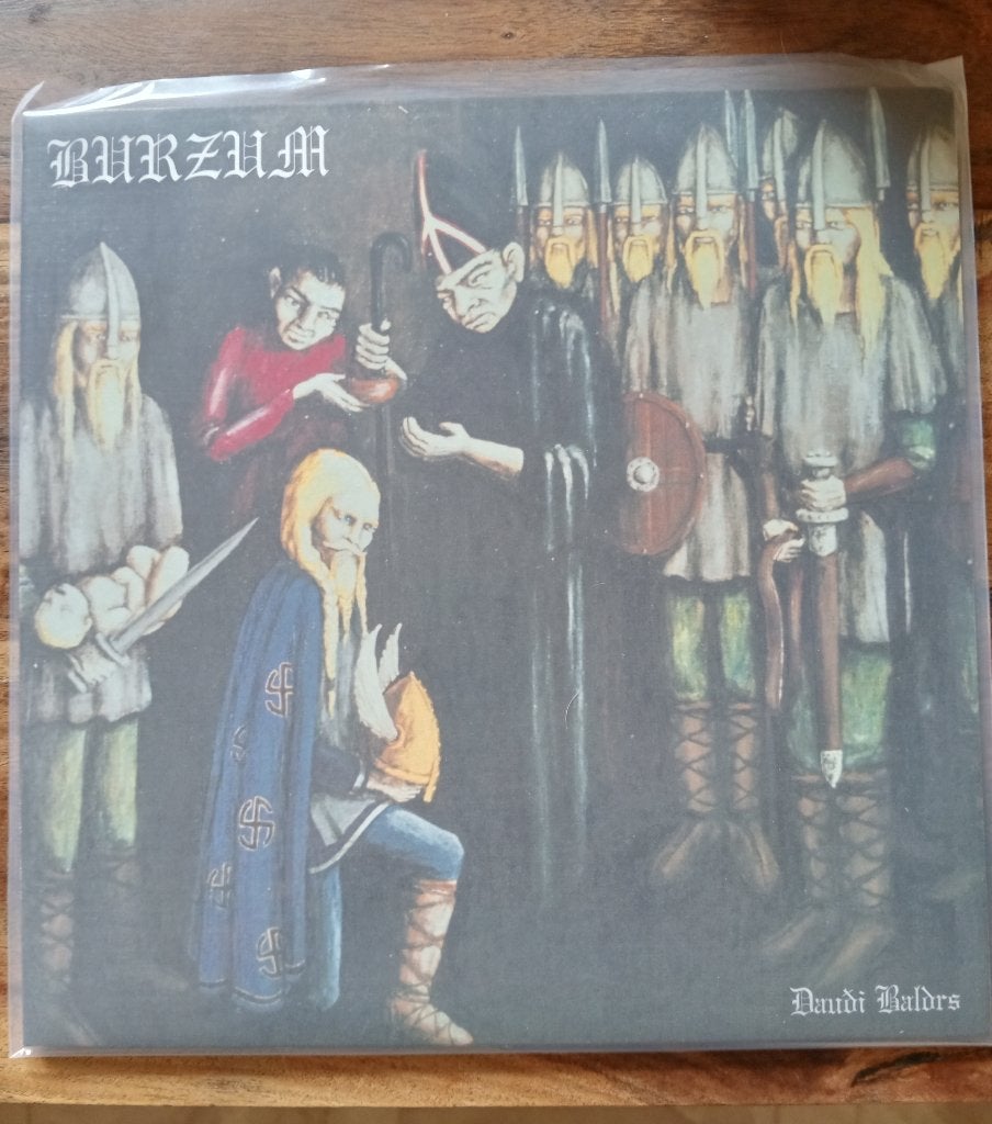 Burzum Dauði Baldrs LP Mayhem Emperor Satyricon Immortal, Verzenden, Zo goed als nieuw, 12 inch, LP