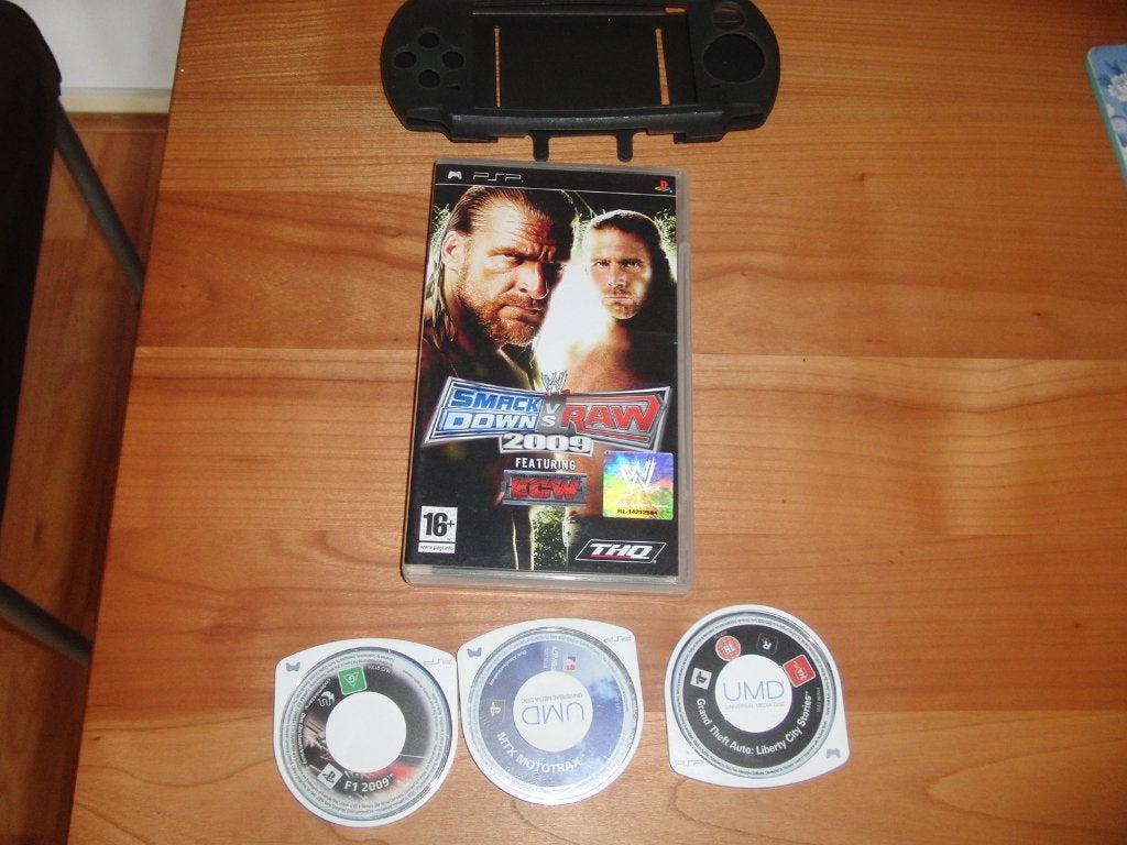 PSP Spellen Pakket: 4 Games (o.a. GTA), Spelcomputers en Games, Games | Sony PlayStation Portable, Avontuur en Actie, Gebruikt