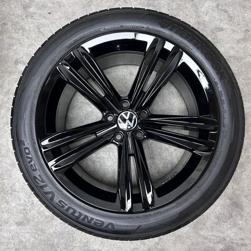 19 inch originele Sebring velgen + zomerbanden VW Tiguan, Auto-onderdelen, Banden en Velgen, 19 inch, Gebruikt, 255 mm, -