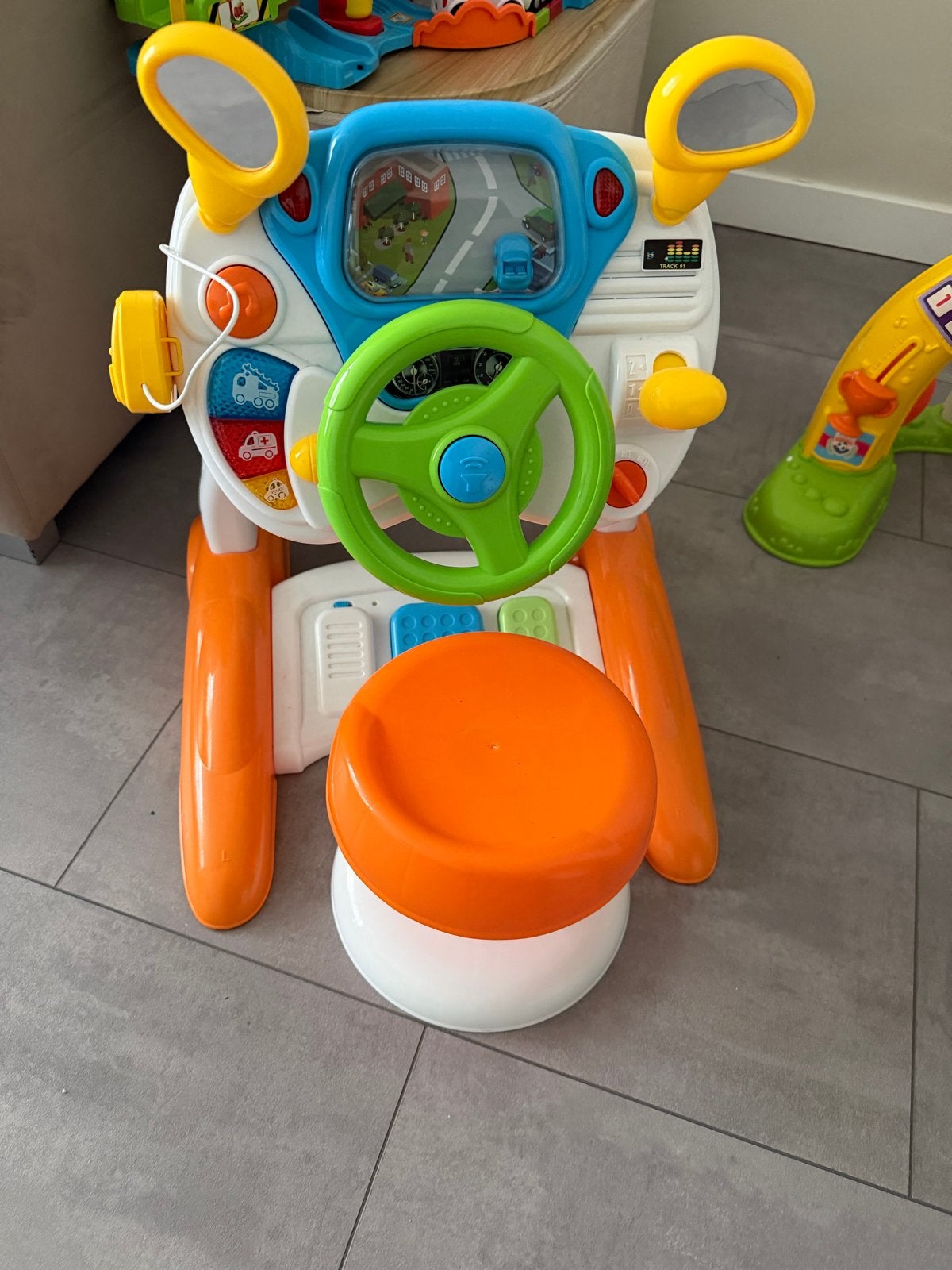 VTech Auto Simulator ZGN - Interactief Speelstuur, Ophalen of Verzenden, Zo goed als nieuw, Ontdekken, Met licht