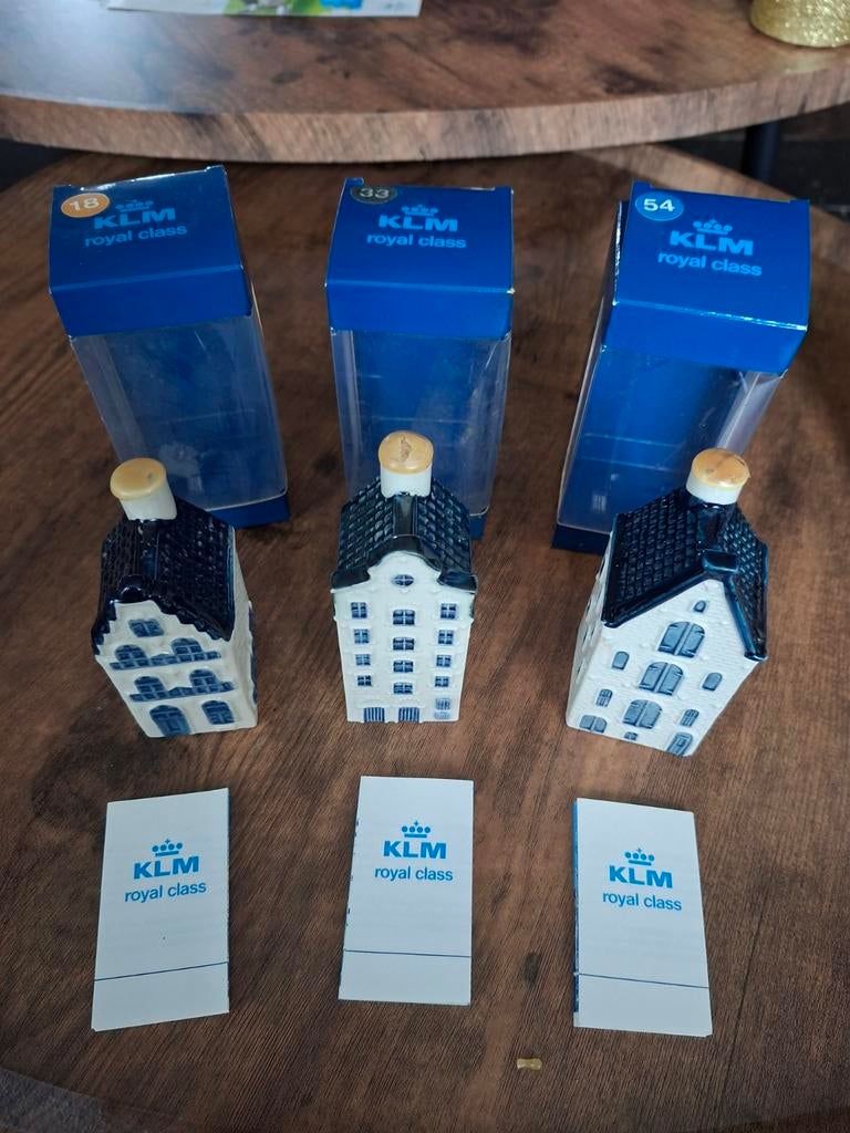 KLM huisjes   variant Blauwe doosjes, Ophalen of Verzenden, Nieuw, 41 t/m 60